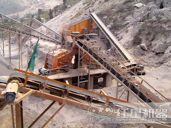 制砂生產線現(xiàn)場