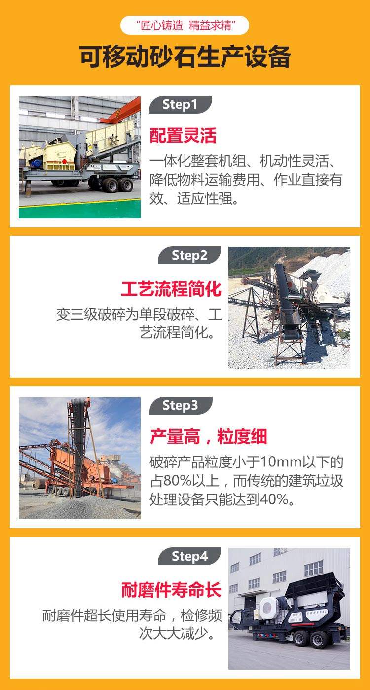 移動(dòng)碎沙機(jī)工作優(yōu)勢 移動(dòng)碎沙機(jī)工作優(yōu)勢