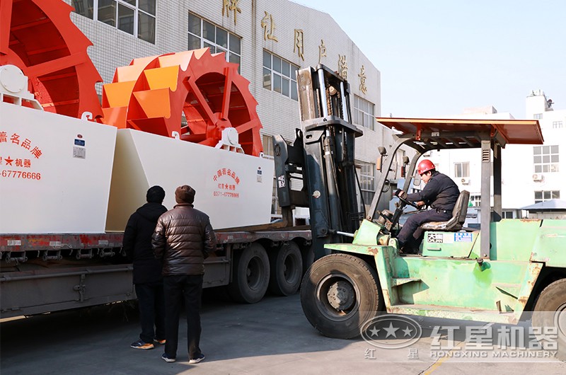 洗砂機發(fā)貨現場 洗砂機發(fā)貨現場