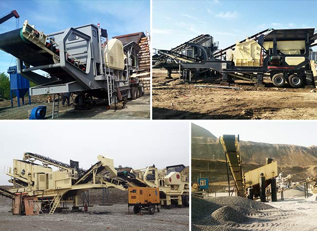 各種移動式礦渣粉碎機(jī)設(shè)備