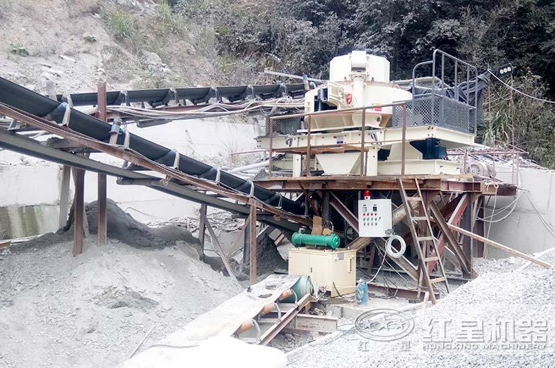 機制砂生產(chǎn)線現(xiàn)場 機制砂生產(chǎn)線現(xiàn)場