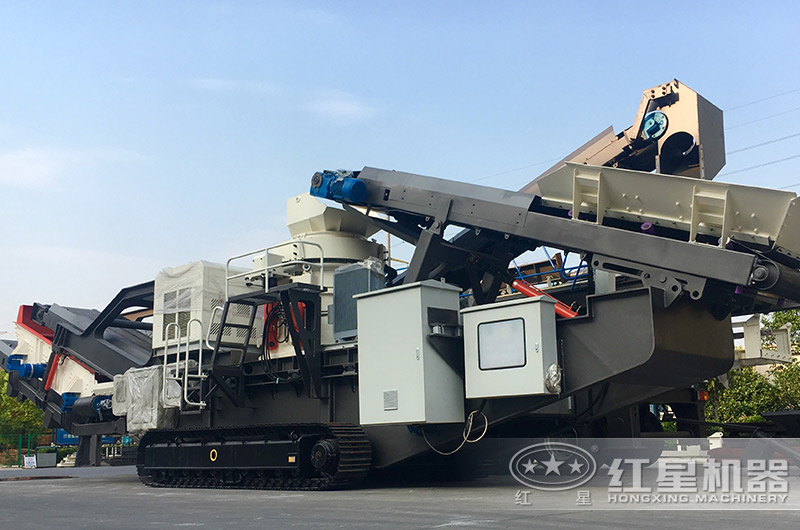 靈活轉(zhuǎn)場、生產(chǎn)自由的履帶移動破碎站