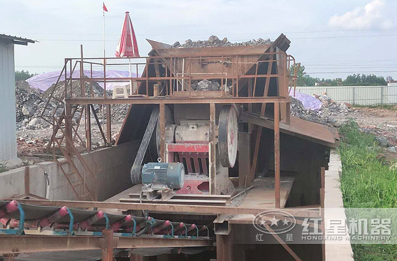 毛石加工碎石的損耗是多少，一臺毛石碎石機多少錢