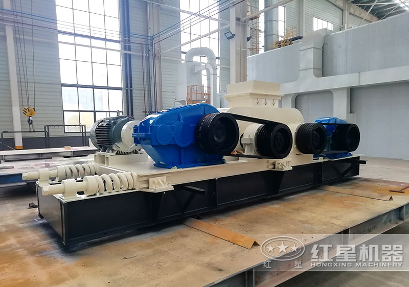 小型液壓對輥破碎機常用型號及價格，提供現(xiàn)場視頻