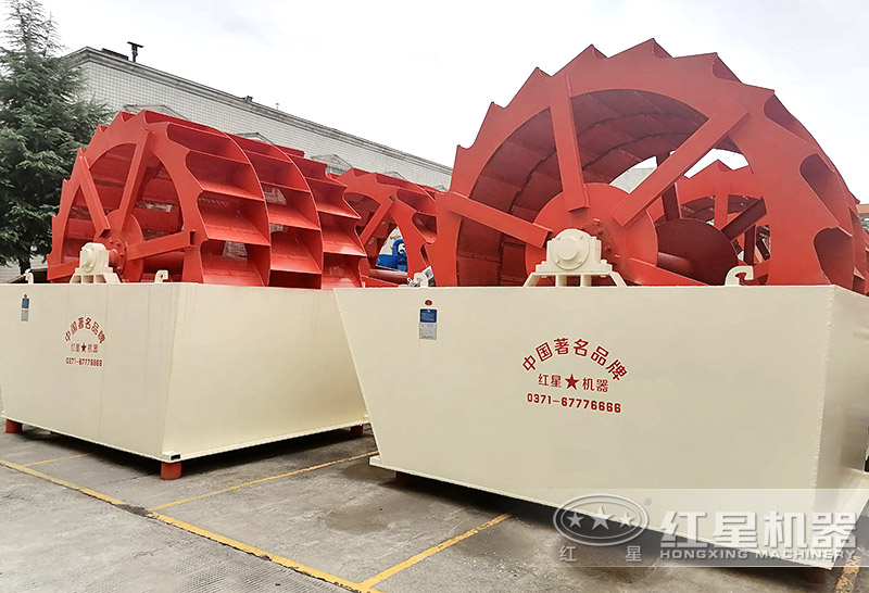 輪式小型砂石分離機(jī)多少錢一臺(tái)，帶生產(chǎn)線案例